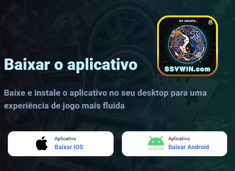 APP oficial da ssvwin.com para mobile